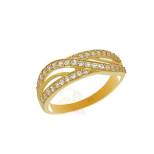 Claret Gold Finger Ring