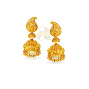 22 Karat Gold Jhumkas