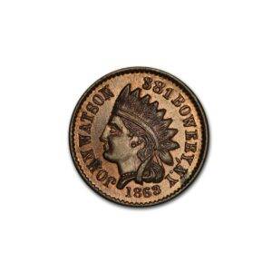 Civil War Token Avg Circ ( Indian Head Obv)