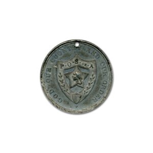 (1888) Washington Public School Medal MS-62 NGC (White Metal)
