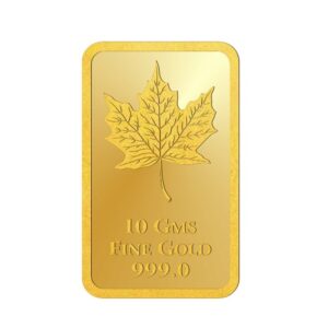 10 Grams 999 Purity Goddess Lakshmi Gold Bar