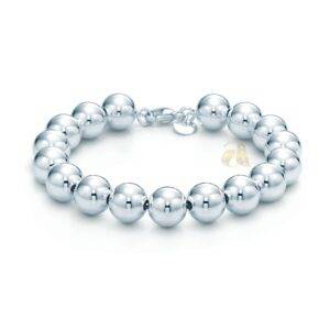 Ball Bracelet in Silver, 10 mm